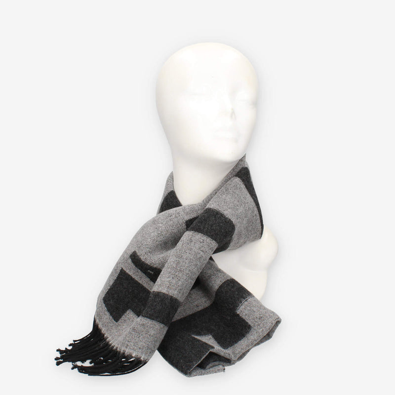 Alviero Martini Prima Classe KS608-1803-0025 Sciarpa rettangolare grigia