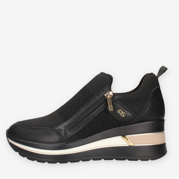 Donna Serena 2L5719DM-NERO-PLAT Slip on nere da donna