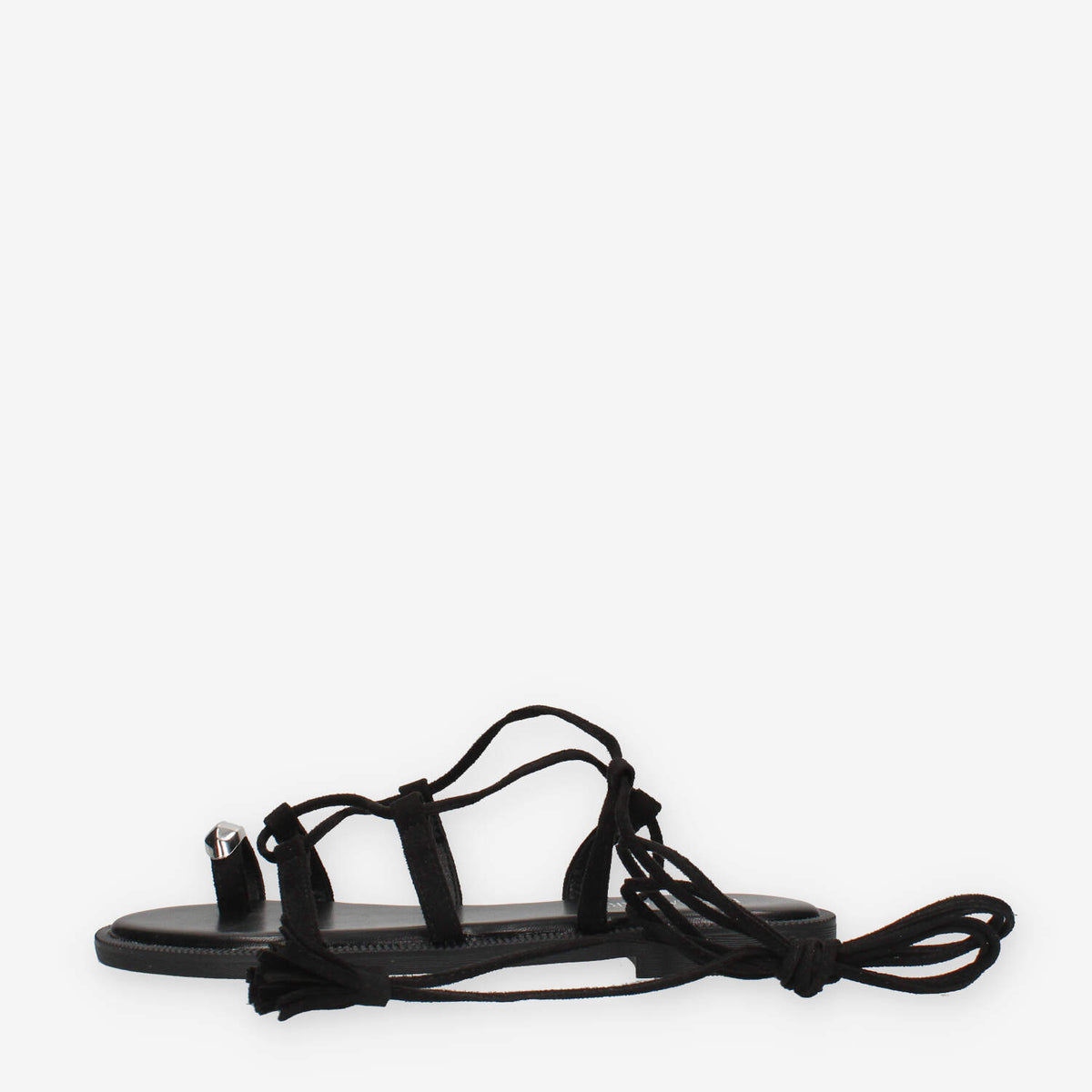 Marina Torres J41243-59-BLACK Sandali infradito neri alla schiava