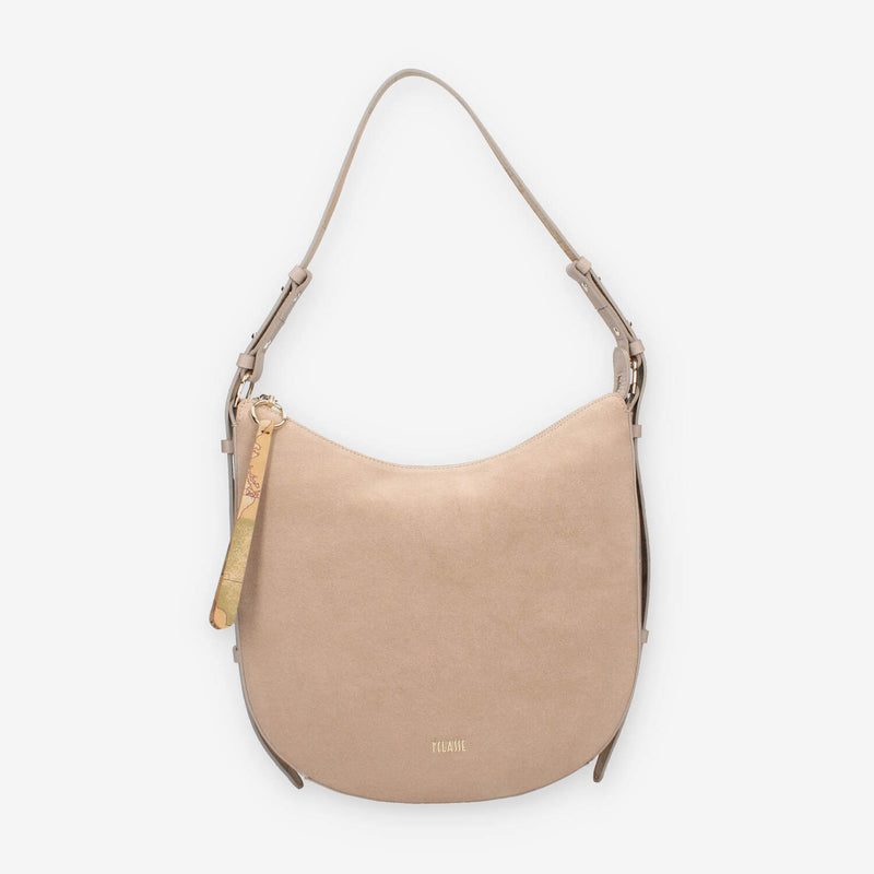 Alviero Martini Prima Classe LLD69-8646-0067 Borsa a spalla taupe e Geo Classic