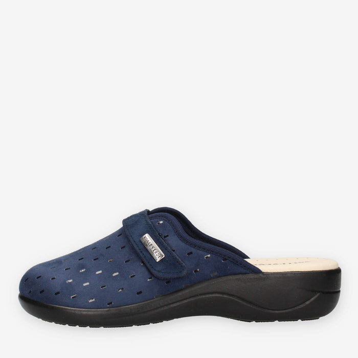 Valleverde 37304-BLU Pantofole blu da donna