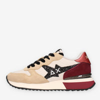 Sun 68 Z45217-1635BEIGE / BORDEAUX STARGIRL GLITTER LOGO
