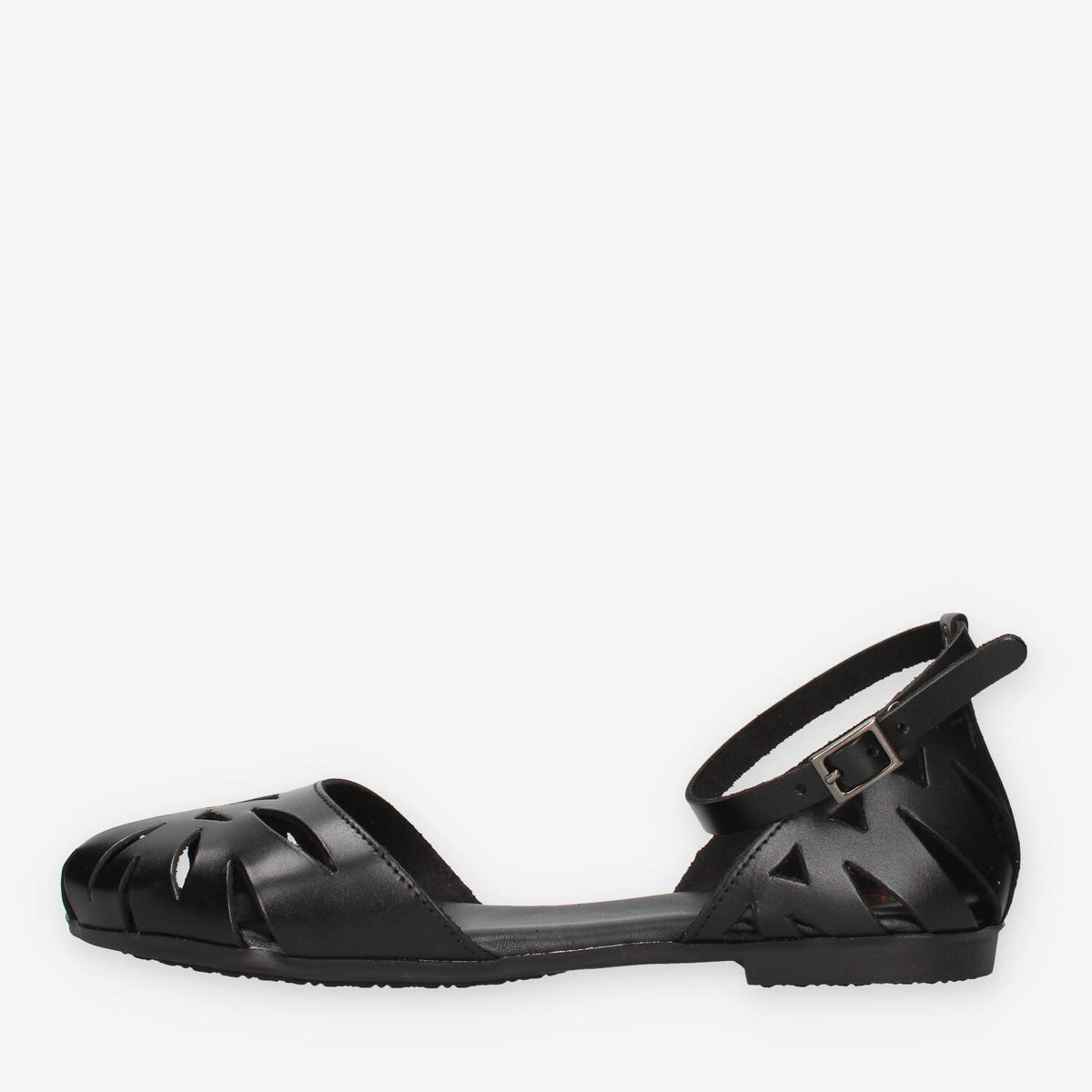 Porronet 3200-NEGRO Sandali bassi neri da donna