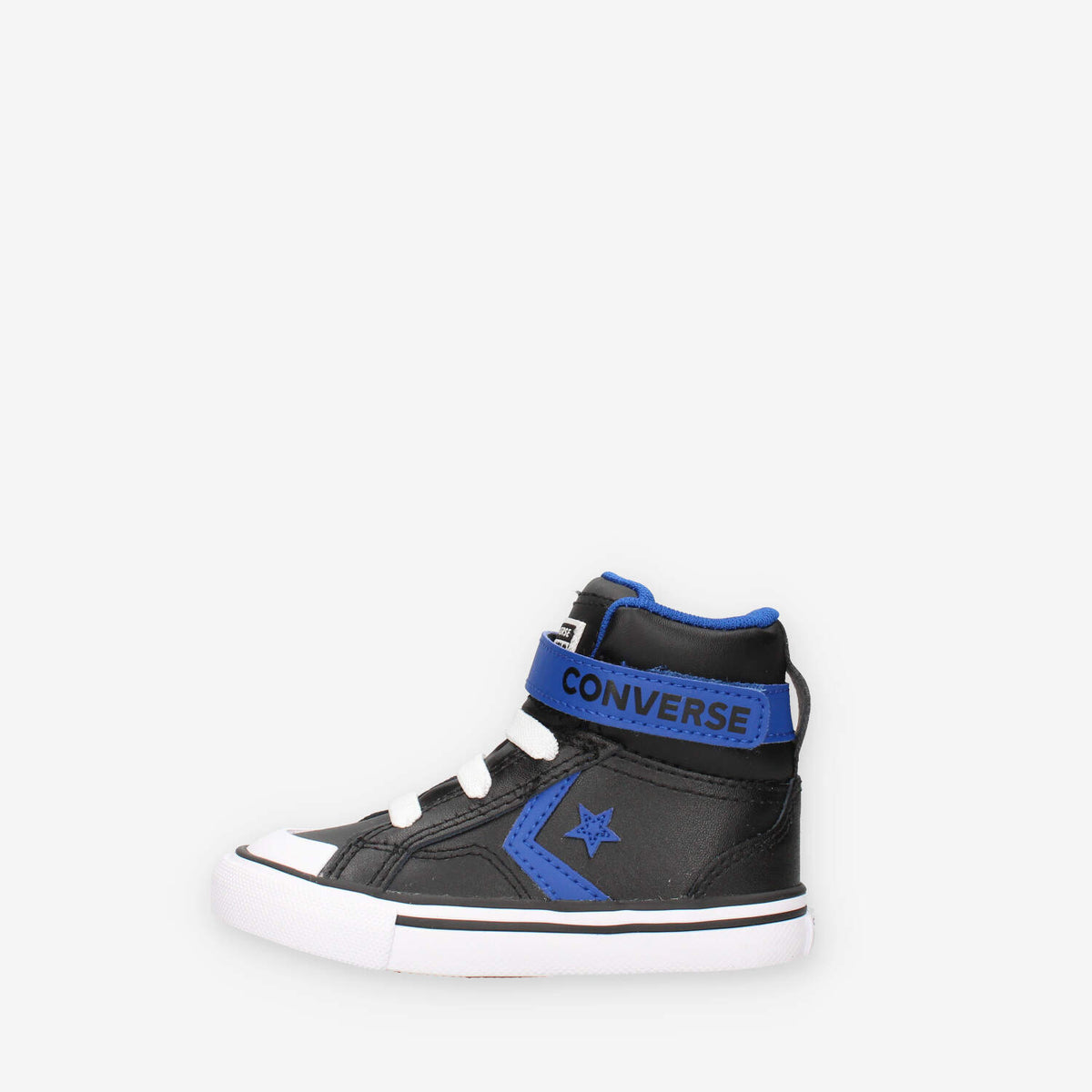Converse A13078C Pro Blaze Strap Hi Sneakers alte nere e blu