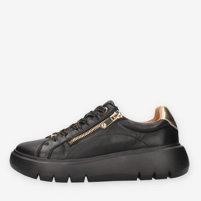 Impronte IL52563A-319 Sneakers nere e oro da donna