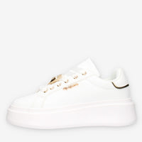 WM-6H-BIANCO Gai Mattiolo Sneakers bianche da donna