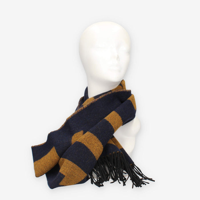Alviero Martini Prima Classe KS608-1803-0167 Sciarpa rettangolare blu cobalto