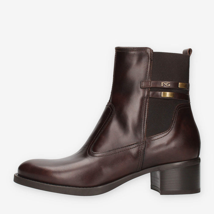 Nero Giardini I513841D-300 Stivaletti testa di moro con tacco