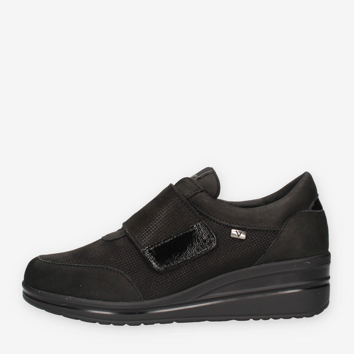 Valleverde VD210F-BLACK Slip On nere da donna