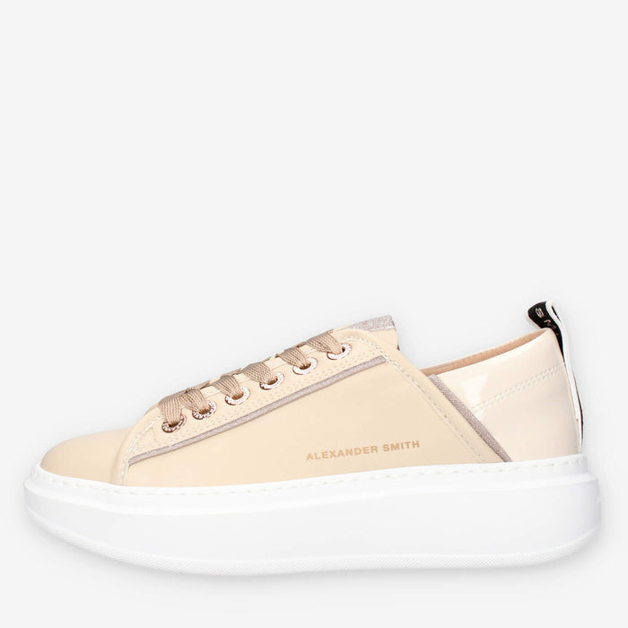 ASBAWYW-0066-BGE Alexander Smith Wembley woman Sneakers beige da donna