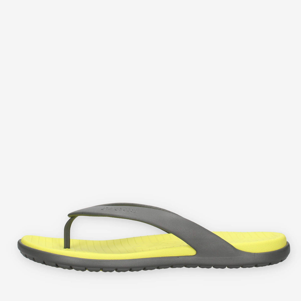 Crocs CR.212035-SGCI Coast Flip Infradito grigie e gialle da uomo