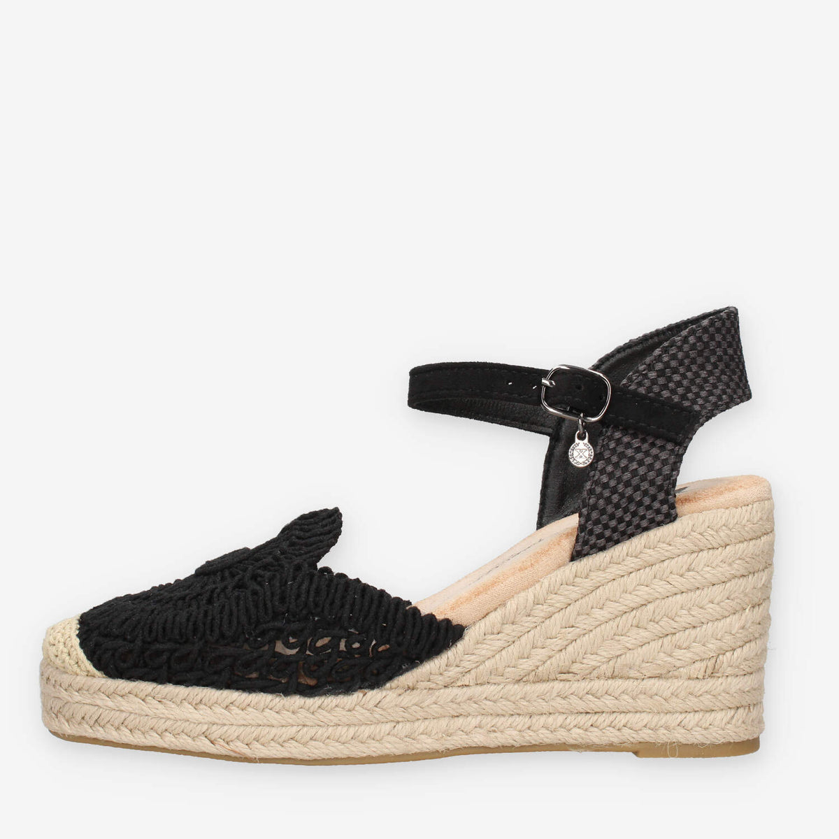 Xti Tentations 145417-NEGRO Espadrillas nere da donna