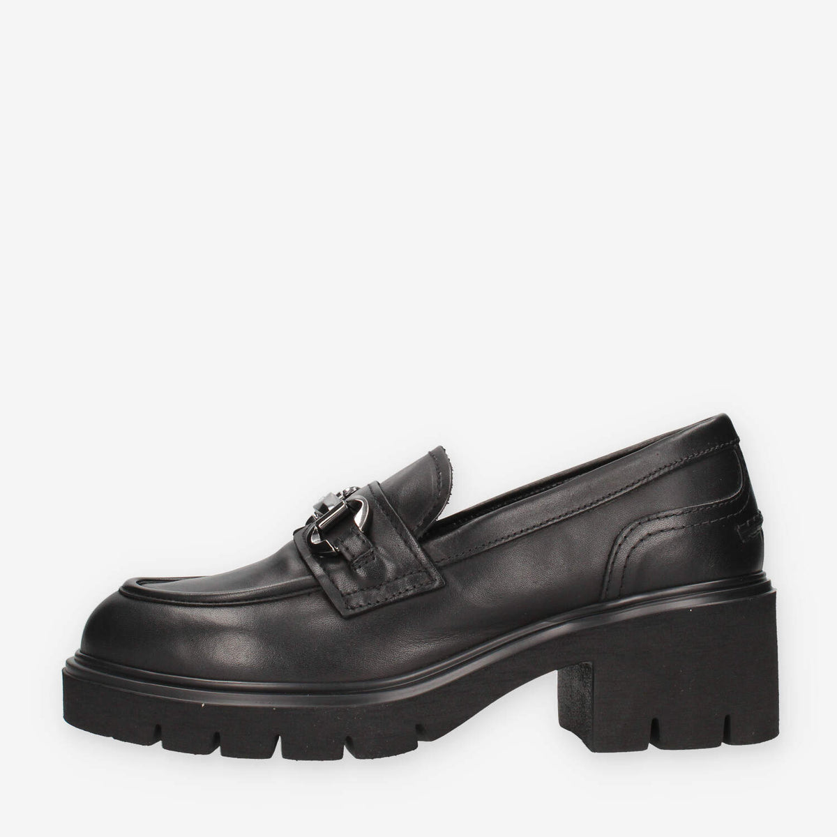 Nero Giardini I513980D-100 Mocassini neri da donna