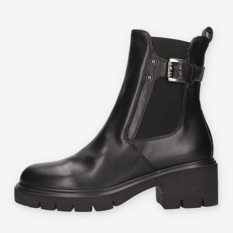 Nero Giardini I514814D-100 Stivaletti neri da donna