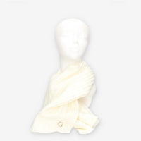 Guess AW5383-POL03-WHI KNITTED SCARF