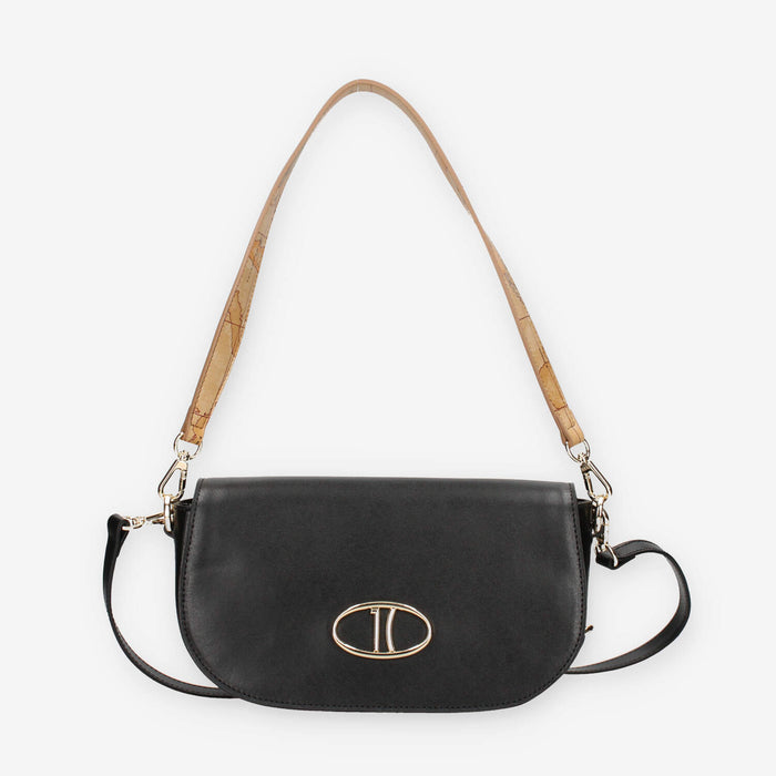 Alviero Martini Prima Classe LLD59-S620-0001 Borsa a tracolla nera e Geo Classic