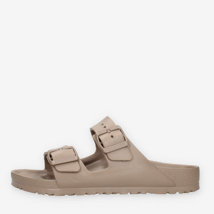 Birkenstock 1030466 Arizona Eva Sandali scalzati taupe (calzata stretta)
