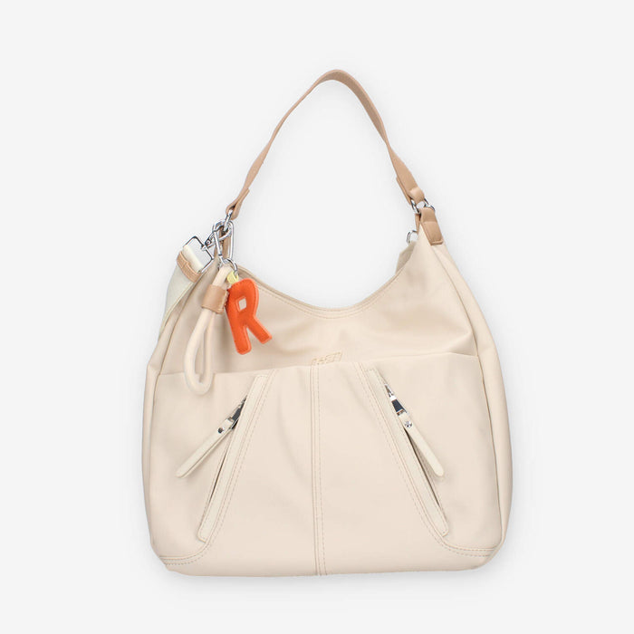 Refresh 183256-BEIGE Borsa a spalla beige