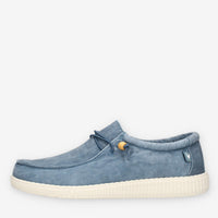 Walk in Pitas WP150-WALLABI-WASHED-25AZUL Slip on azzurre da uomo