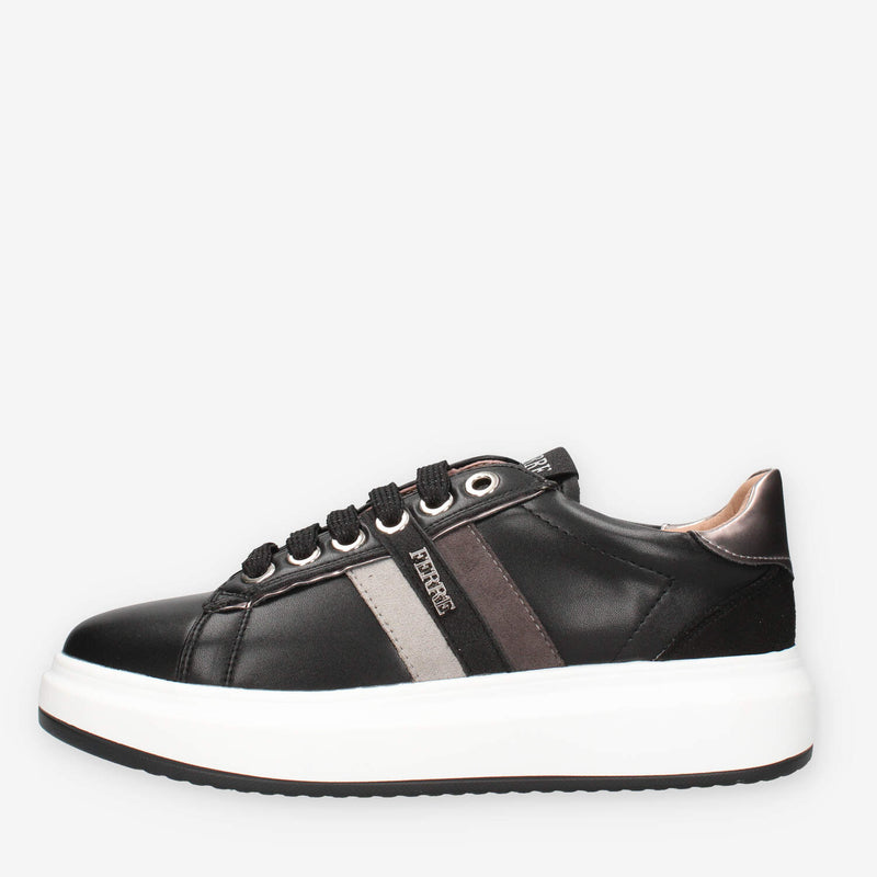 Ferre F-440-BLACK-SILVER Sneakers nere da donna