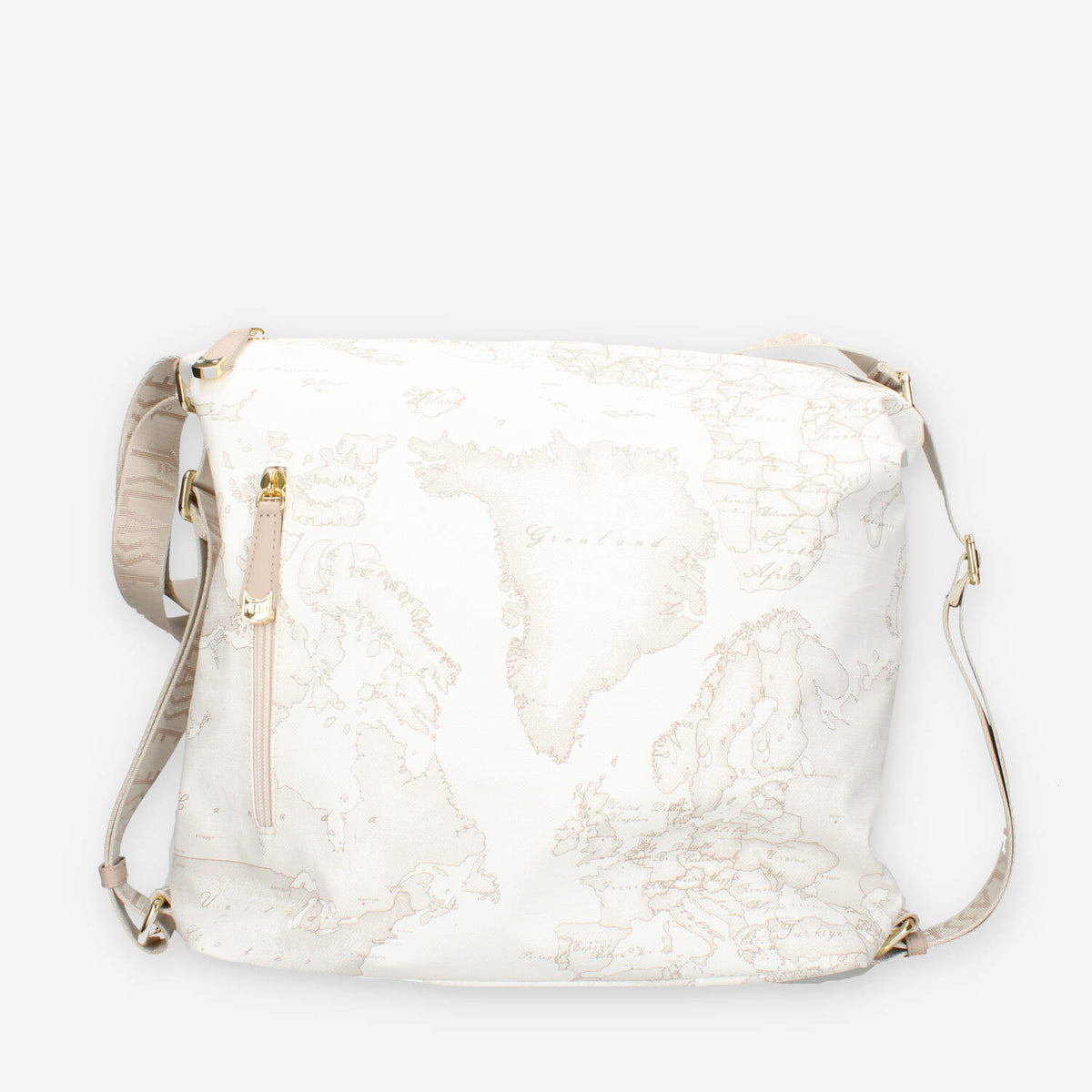 Alviero Martini Prima Classe CS015-6380-0900 Borsa a spalla bianca Geo Soft