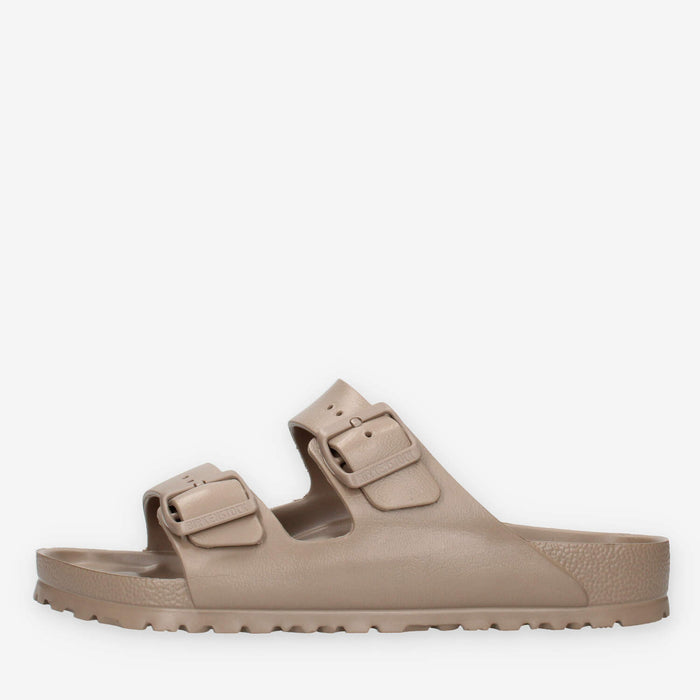 Birkenstock 1030447 Arizona Eva Sandali scalzati taupe (calzata regolare)