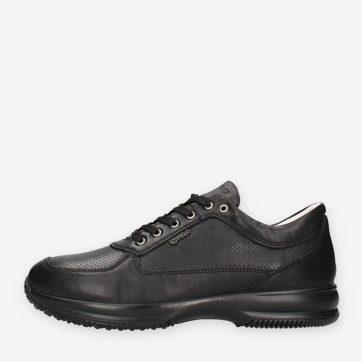 Igi&Co 1113000-NERO Sneakers nere da uomo