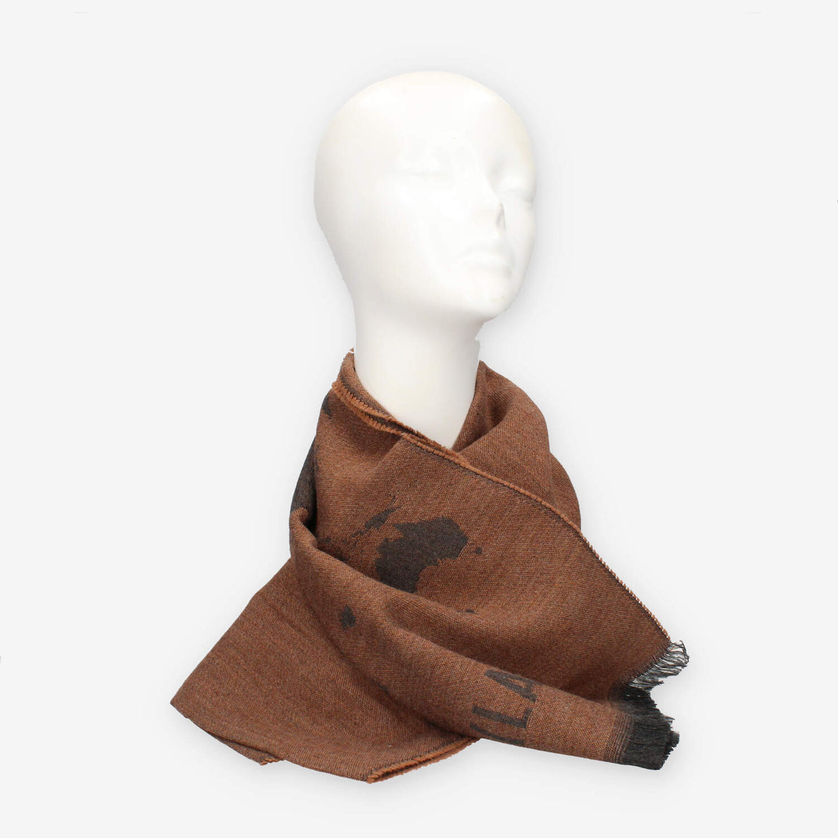 Alviero Martini Prima Classe KS564-1748-0548 Sciarpa rettangolare castagna