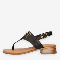 Talea 2082-CRUST-NERO Sandali infradito neri da donna
