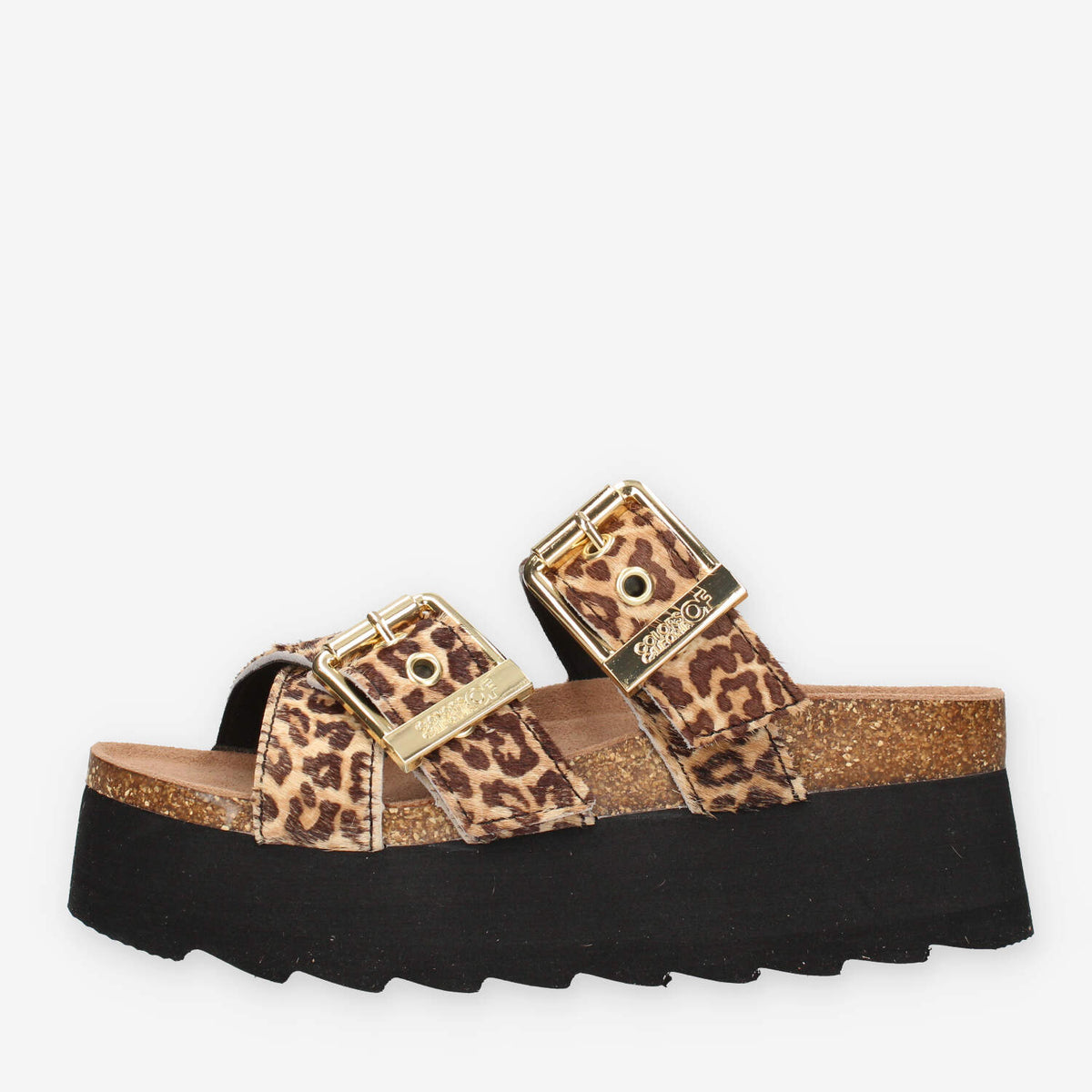 Colors of California HC.BES601-LEO Sandali scalzati leopardati da donna