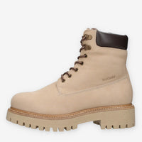 Nero Giardini I514922D-718 Scarponcini taupe da donna con fodera in montone