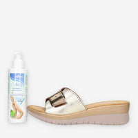 Clia Walk RERLAX19-BRONZO Ciabatte bronzo da donna