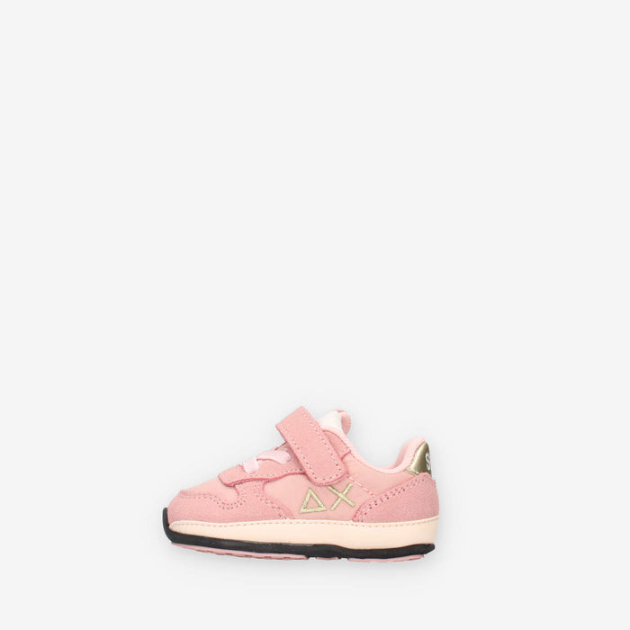 Z44402N-04ROSA Sun 68 Sun 68 Girl's Ally Gold Silver (new born) Sneakers rosa da neonata