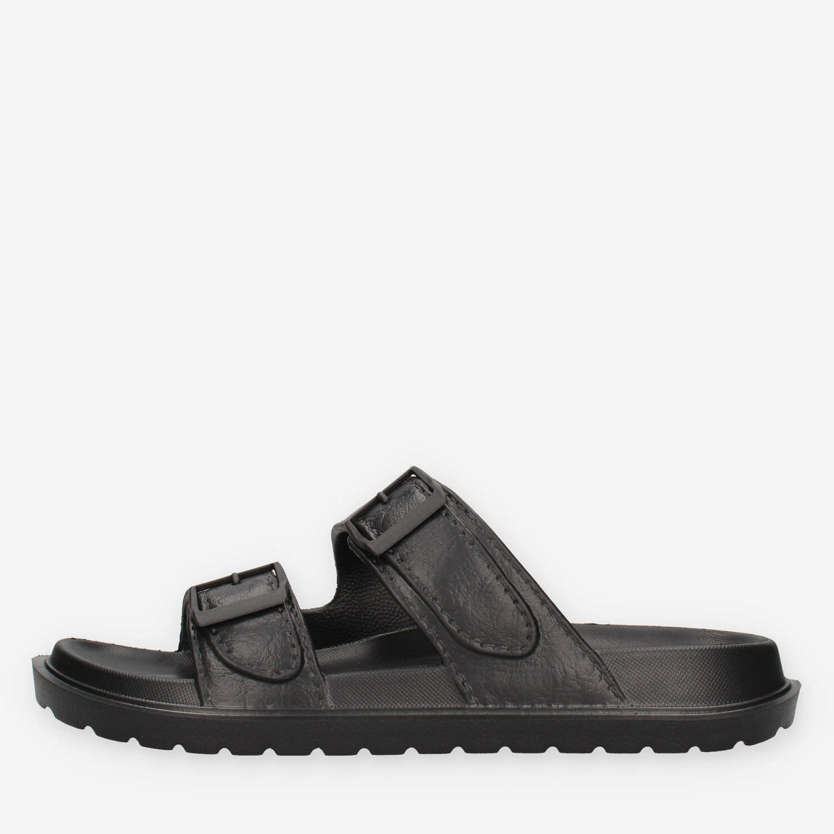 Refresh 175553-NEGRO Sandali scalzati neri da uomo