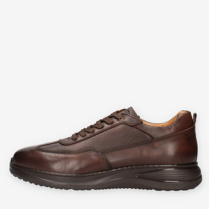 XS2316-2088-BROWN Dr. Jell's Anatomic Sneakers marroni da uomo