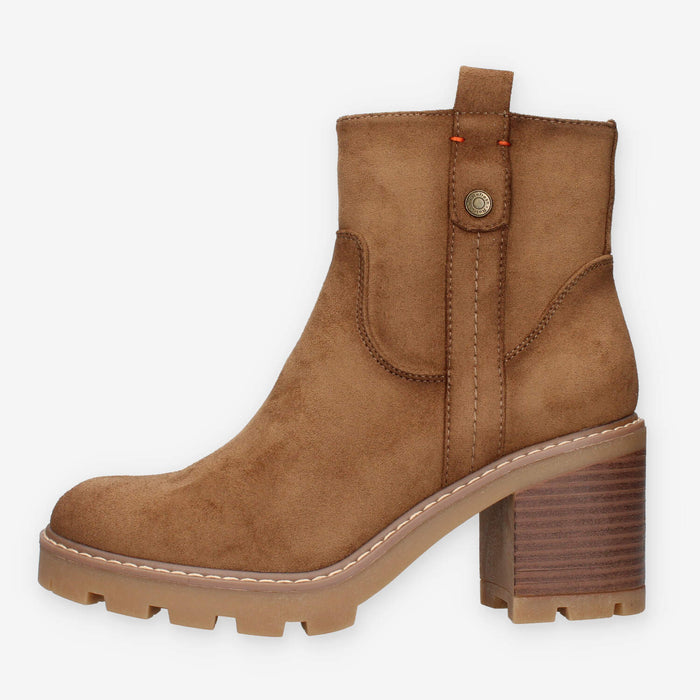 Refresh 173032-TAUPE BOTIN Stivaletti taupe da donna