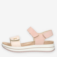 Igi&Co 1174844-CHAMPAGNE/CIPRI Sandali rosa con zeppa