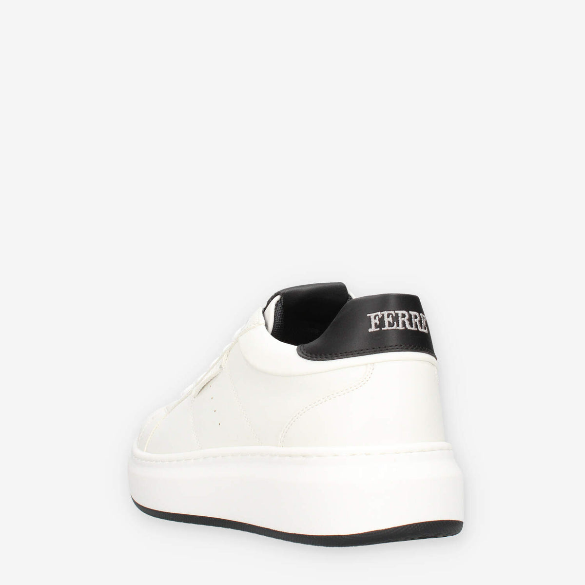 Ferre FU-190-WHITE-BLACK Sneakers bianche e nere da uomo