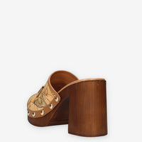 Alviero Martini Prima Classe Z1394-431H-0010 Sandali scalzati Geo Classic con tacco