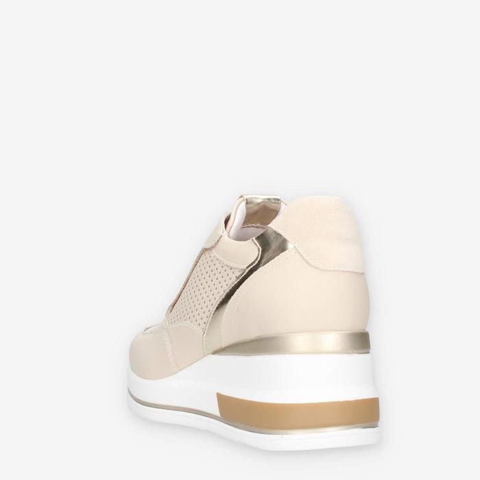 Nero Giardini E615234D-710 Sneakers beige da donna