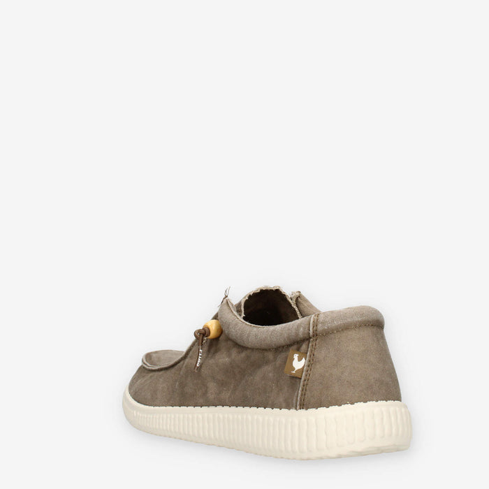 Walk in Pitas WP150-WALLABI-WASHED-27TAU Slip on taupe da uomo