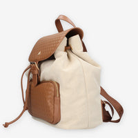 I&C Blue 1497475 Zaino marrone e beige da donna