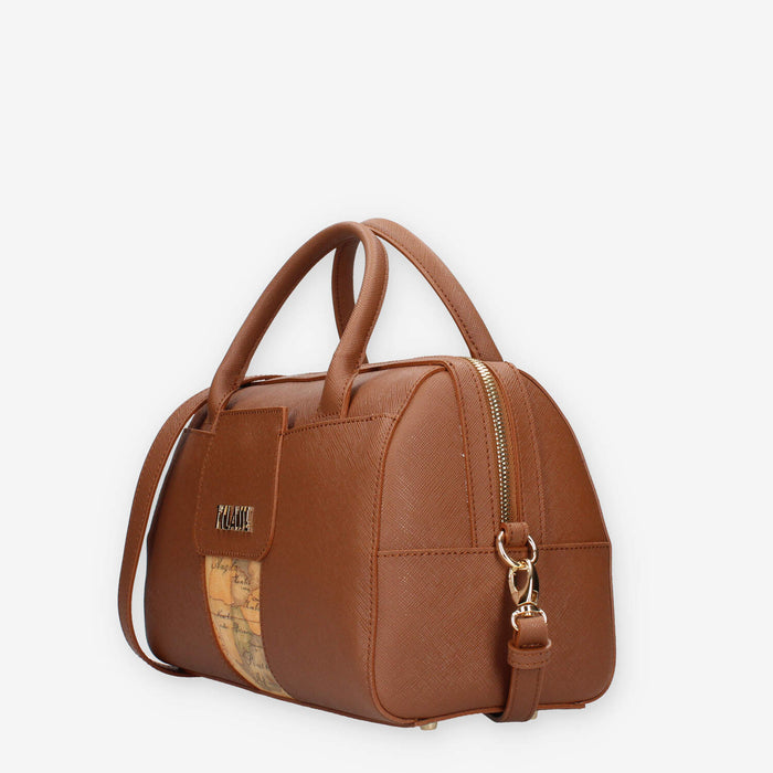 Alviero Martini Prima Classe LLD30-9407-0548 Borsa a mano castagna e Geo Classic