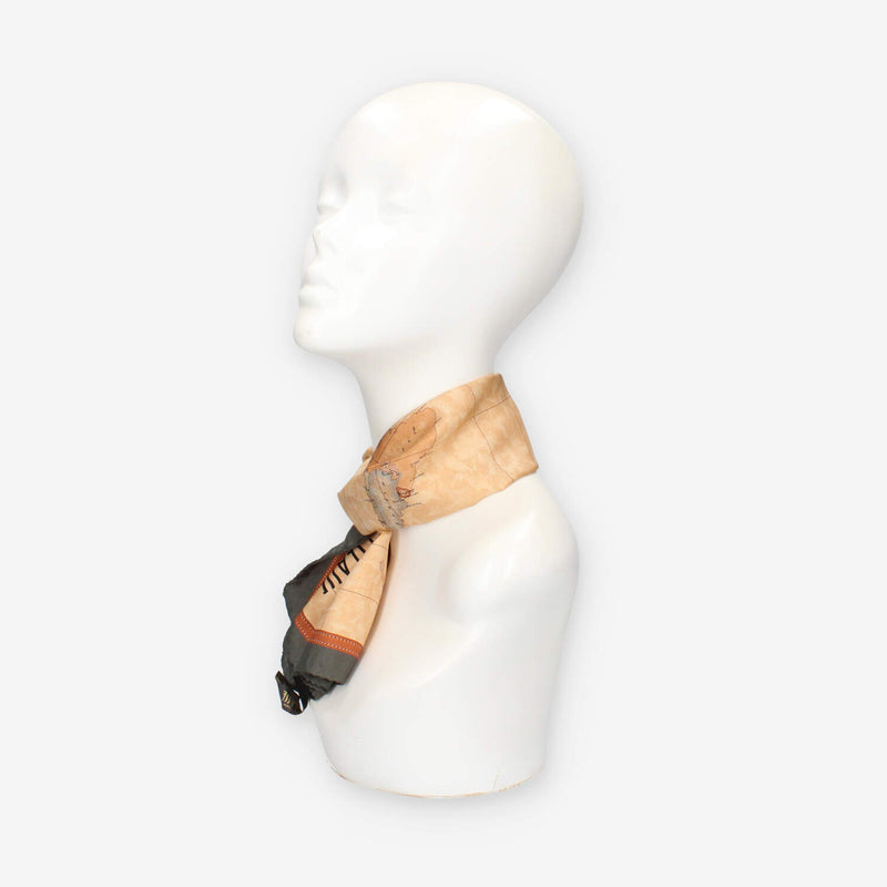 Alviero Martini Prima Classe K3170-ALOE-0609 Foulard verde muschio e Geo Classic