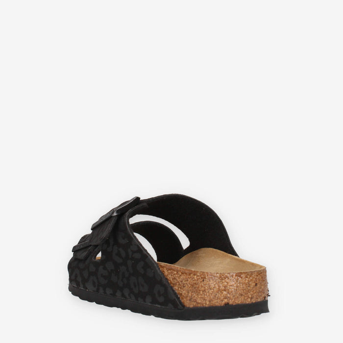 Birkenstock 1030563 Arizona BS Sandali scalzati bassi leo black (calzata stretta)