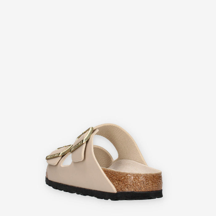 Birkenstock 1031438 Arizona BS Sandali scalzati bassi beige (calzata stretta)