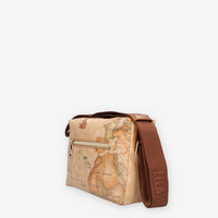 Alviero Martini Prima Classe LLD38-S578-0548 Borsa a tracolla Geo Classic e castagna