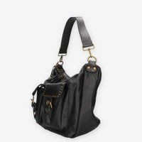 Refresh 183341-NEGRO BOLSO Borsa a spalla nero da donna
