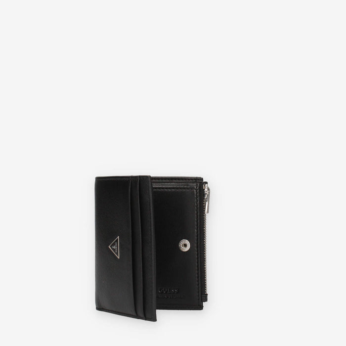 Guess SMMASLLEA03-BLA MILANO BIFOLD TOP ZIP