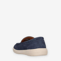 Impronte IM61014A-016 STUCKY Mocassini blu da uomo
